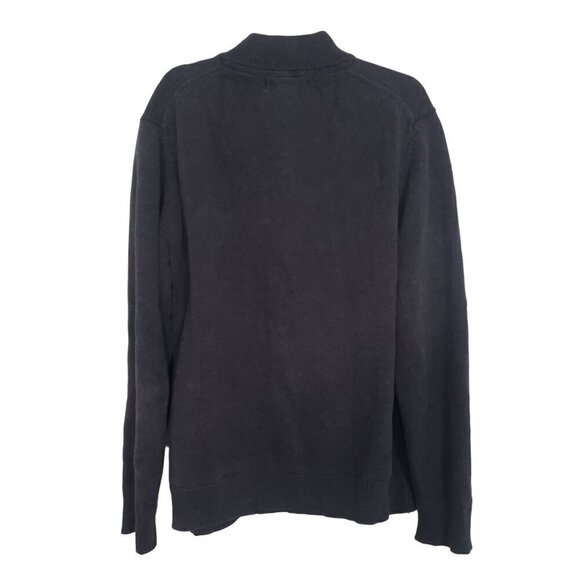 Frederik Anderson Copenhagen Sweater 1/4 Button Zip Pullover Mens Size Large - Picture 5 of 8